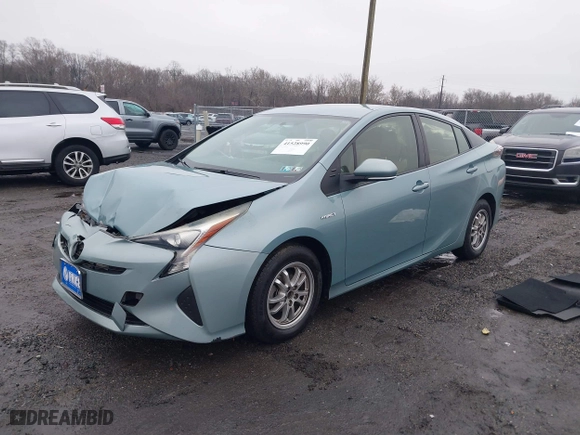 2016 Toyota Prius Two with VIN JTDKBRFU5G3001610, listed as a IAAI auction lot 41528990 with 115,666 mi miles. Bid and sale history available at carsss.com. Image 17.