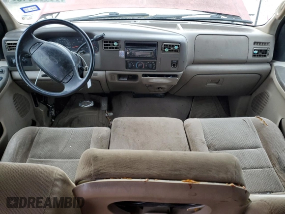 2002 Ford F-250 XL with VIN 1FTNW20F12EB98260, listed as a Copart auction lot 88108545 with 366,427 mi miles and Salvage Title. Bid and sale history available at DreamBid. Image 8.