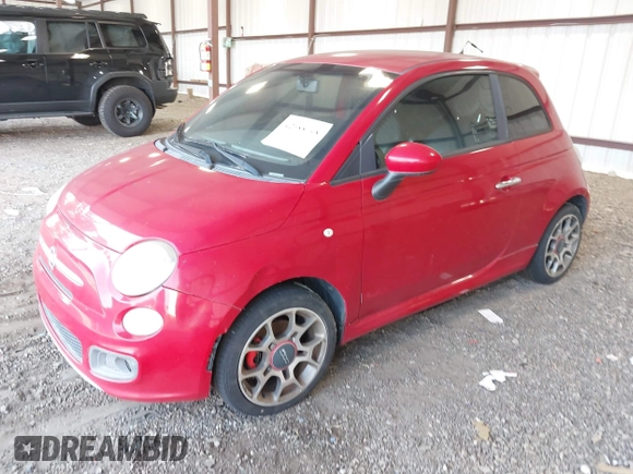 2012 FIAT 500 Sport with VIN 3C3CFFBR9CT190421, listed as a IAAI auction lot 42688098 with 303,276 mi miles and . Bid and sale history available at DreamBid. Image 2.