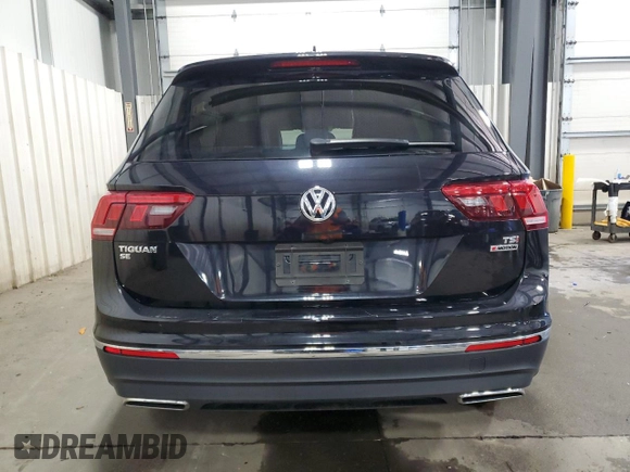 2018 Volkswagen Tiguan SEL с VIN 3VV2B7AX0JM151444, выставлен на аукционе Copart как лот 55907855 с пробегом 62 491 миль миль и Списание • Salvage title. История ставок и продаж доступна на DreamBid. Изображение 6.