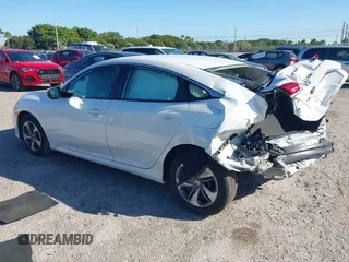 2020 Honda Civic LX z VIN 19XFC2F68LE206395, wystawiony jako IAAI lot #41720356 z przebiegiem 38 037 mil mil oraz . Historia ofert i sprzedaży dostępna na DreamBid. Obrazek 3.