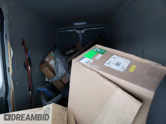 2023 Ram ProMaster Cargo with VIN 3C6MRVJG9PE539774, listed as a Copart auction lot 44269195 with 8,650 mi miles and Salvage Title. Bid and sale history available at DreamBid. Image 10.