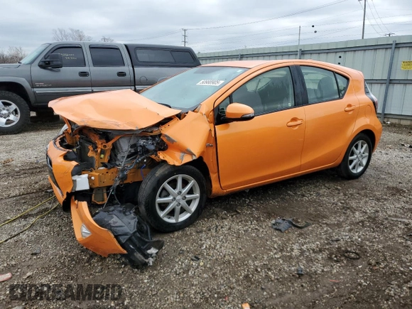 2015 Toyota Prius One with VIN JTDKDTB33F1090379, listed as a Copart auction lot 50988905 with 109,282 mi miles and Salvage Title. Bid and sale history available at carsss.com. Image 1.