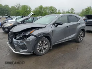2021 Lexus NX 300 F Sport with VIN JTJSARDZ5M2251025, listed as a Copart auction lot 57950625 with 32,844 mi miles and Salvage title. Bid and sale history available at DreamBid. Image 1.