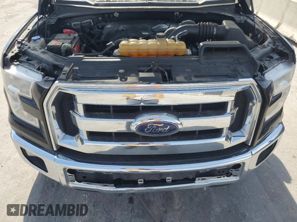 2017 Ford F-150 XL with VIN 1FTEW1C88HFB34484, listed as a Copart auction lot 54591985 with 154,633 mi miles and Clean Title. Bid and sale history available at carsss.com. Image 11.