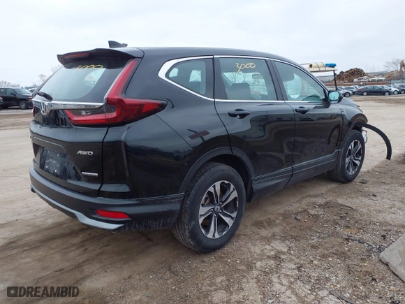 2022 Honda CR-V Special Edition with VIN 7FARW2H72NE006124, listed as a IAAI auction lot 41533000 with 21,226 mi miles. Bid and sale history available at carsss.com. Image 4.