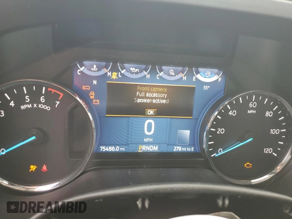 2022 Ford Expedition XLT with VIN 1FMJU1JT9NEA09633, listed as a Copart auction lot 45299235 with 75,486 mi miles and Salvage title. Bid and sale history available at DreamBid. Image 9.
