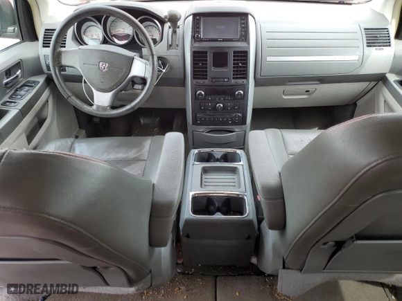2008 Dodge Grand Caravan SXT with VIN 2D8HN54X58R833367, listed as a Copart auction lot 51824055 with 180,553 mi miles and Salvage Title. Bid and sale history available at carsss.com. Image 8.