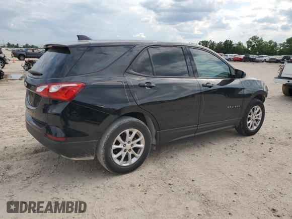 2019 Chevrolet Equinox LS with VIN 3GNAXHEV1KL309492, listed as a Copart auction lot 56283365 with 131,756 mi miles and Salvage Title. Bid and sale history available at DreamBid. Image 3.