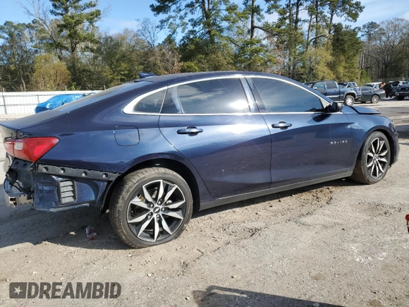 2018 Chevrolet Malibu LT with VIN 1G1ZD5ST2JF106750, listed as a Copart auction lot 87754115 with 154,457 mi miles and Salvage Title. Bid and sale history available at DreamBid. Image 3.