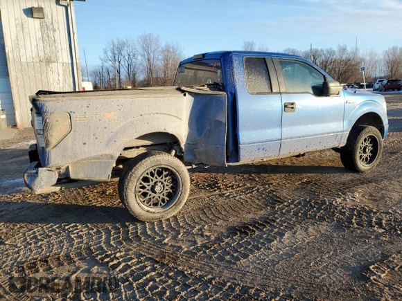 2011 Ford F-150 XL with VIN 1FTEX1EM2BFD04014, listed as a Copart auction lot 42110215 with 154,696 mi miles and Clean Title. Bid and sale history available at carsss.com. Image 3.