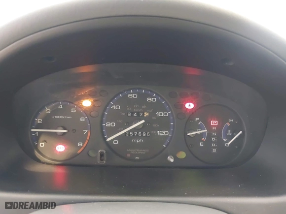 1999 Honda Civic EX with VIN 1HGEJ8640XL013417, listed as a IAAI auction lot 41915827 with 257,696 mi miles. Bid and sale history available at carsss.com. Image 7.