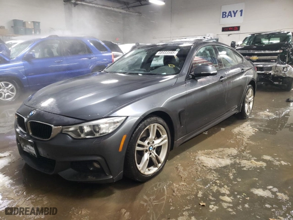 2016 BMW 4 Series 428i xDrive with VIN WBA4C9C52GG138139, listed as a Copart auction lot 88933595 with 108,190 mi miles and Salvage Title. Bid and sale history available at carsss.com. Image 1.