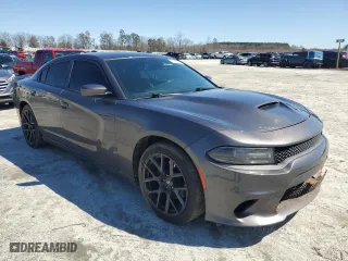 2019 Dodge Charger R/T with VIN 2C3CDXCT5KH588271, listed as a Copart auction lot 48495045 with 137,597 mi miles and Salvage Title. Bid and sale history available at carsss.com. Image 4.