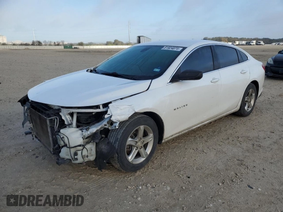 2020 Chevrolet Malibu LS with VIN 1G1ZB5ST7LF150560, listed as a Copart auction lot 81924074 with 132,279 mi miles and Salvage Title. Bid and sale history available at DreamBid. Image 1.