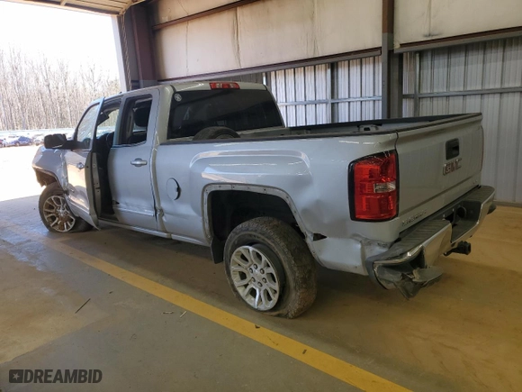 2015 GMC Sierra 1500 SLE with VIN 1GTV2UEC8FZ165308, listed as a Copart auction lot 49889255 with 0 mi miles and Salvage Title. Bid and sale history available at carsss.com. Image 2.