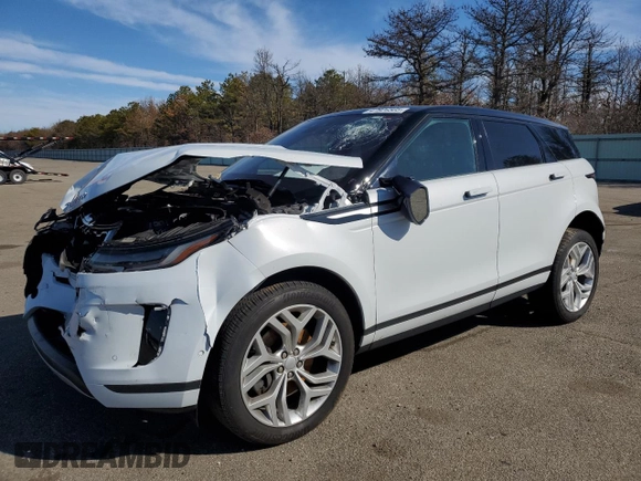 2020 Land Rover Range Rover Evoque SE with VIN SALZP2FX7LH054137, listed as a Copart auction lot 47924505 with 51,118 mi miles and Salvage Title. Bid and sale history available at carsss.com. Image 1.