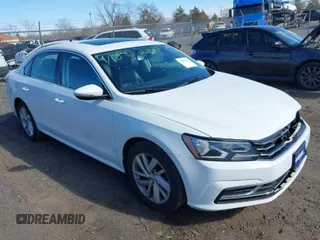 2018 Volkswagen Passat 2.0T SE with VIN 1VWBA7A37JC025160, listed as a IAAI auction lot 41802326 with 109,156 mi miles. Bid and sale history available at carsss.com. Image 1.