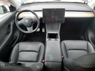 2022 Tesla Model Y Long Range with VIN 7SAYGDEE9NF436674, listed as a Copart auction lot 51478395 with 47,355 mi miles and Salvage Title. Bid and sale history available at carsss.com. Image 8.