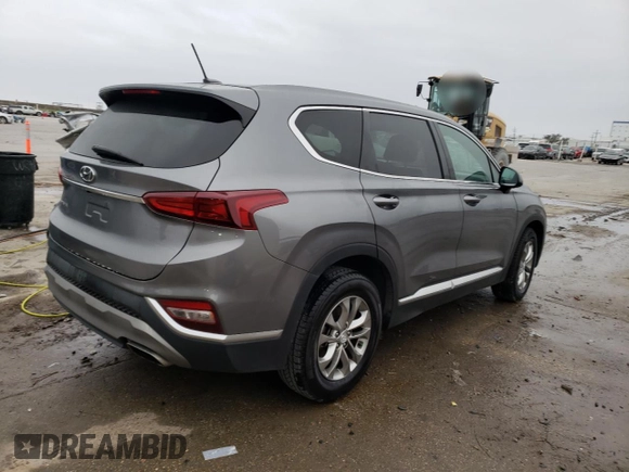 2020 Hyundai Santa Fe SE with VIN 5NMS23AD0LH156470, listed as a Copart auction lot 38749673 with 62,186 mi miles. Bid and sale history available at carsss.com. Image 3.
