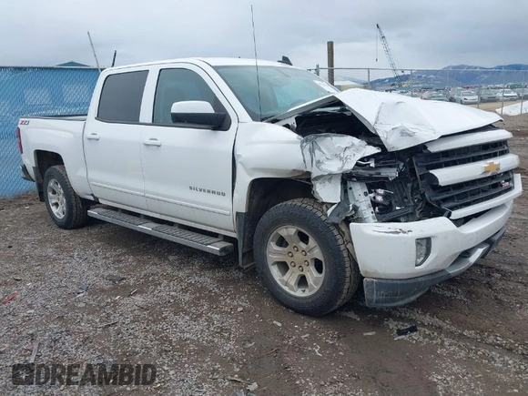 2018 Chevrolet Silverado 1500 LT with VIN 3GCUKREC0JG594914, listed as a IAAI auction lot 41735134 with 98,407 mi miles. Bid and sale history available at carsss.com. Image 1.