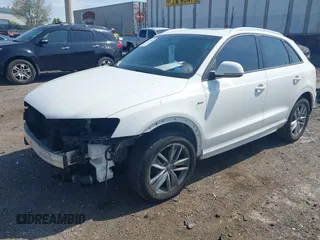 2018 Audi Q3 Premium with VIN WA1ECCFS3JR016577, listed as a IAAI auction lot 42177891 with 91,876 mi miles and . Bid and sale history available at DreamBid. Image 17.