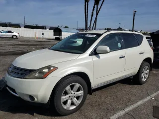 2006 Nissan Murano S with VIN JN8AZ08T96W414106, listed as a Copart auction lot 45670015 with 118,011 mi miles and Salvage Title. Bid and sale history available at carsss.com. Image 1.