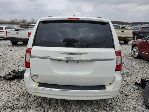 2014 Chrysler Town & Country Touring with VIN 2C4RC1BG8ER446280, listed as a Copart auction lot 51960085 with 0 mi miles and Clean Title. Bid and sale history available at carsss.com. Image 6.