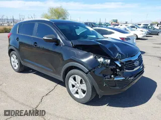 2012 Kia Sportage LX with VIN KNDPB3A2XC7274831, listed as a IAAI auction lot 41766816 with 50,235 mi miles. Bid and sale history available at carsss.com. Image 1.