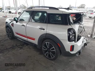 2024 MINI Countryman John Cooper Works with VIN WMZ33BS03R3R53245, listed as a IAAI auction lot 41759752 with 22,574 mi miles and . Bid and sale history available at DreamBid. Image 3.