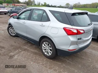 2019 Chevrolet Equinox LS with VIN 2GNAXHEV8K6170949, listed as a IAAI auction lot 41965525 with 124,883 mi miles and . Bid and sale history available at carsss.com. Image 3.