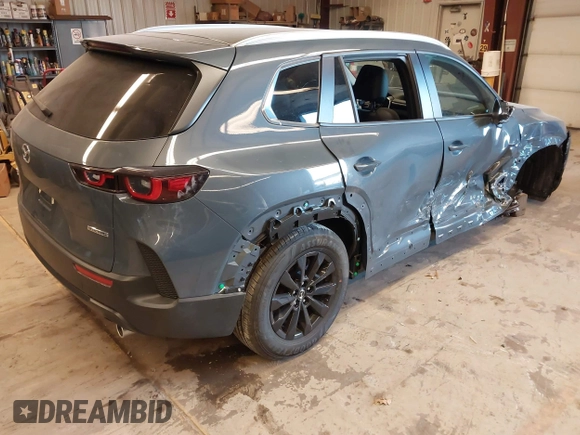 2024 Mazda CX-50 S Select with VIN 7MMVABAM8RN198360, listed as a IAAI auction lot 41206508 with 2,658 mi miles and . Bid and sale history available at DreamBid. Image 4.