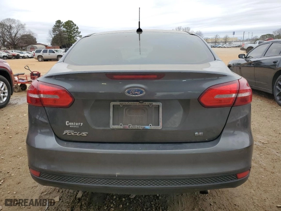 2017 Ford Focus SE with VIN 1FADP3F26HL217611, listed as a Copart auction lot 43713135 with 177,652 mi miles and Salvage Title. Bid and sale history available at carsss.com. Image 6.