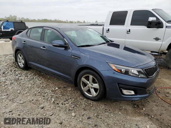 2015 Kia Optima LX with VIN 5XXGM4A77FG417953, listed as a Copart auction lot 52033725 with 147,970 mi miles and Non repairable. Bid and sale history available at DreamBid. Image 4.