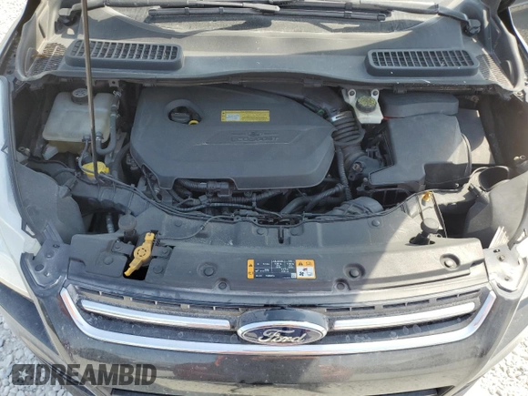 2014 Ford Escape Titanium with VIN 1FMCU0JX6EUA43265, listed as a Copart auction lot 48968585 with 0 mi miles and Clean Title. Bid and sale history available at carsss.com. Image 11.