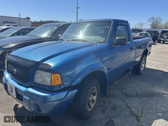 2001 Ford Ranger XL with VIN 1FTYR10UX1TA91831, listed as a IAAI auction lot 42075599 with 201,269 mi miles and . Bid and sale history available at carsss.com. Image 2.