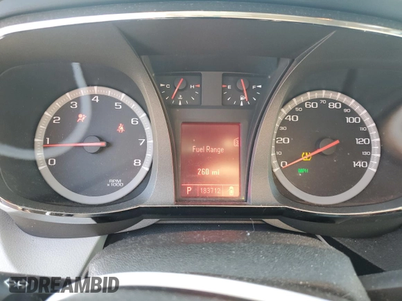2010 GMC Terrain SLE-2 with VIN 2CTALDEW2A6256699, listed as a Copart auction lot 85693194 with 183,712 mi miles and Salvage Title. Bid and sale history available at carsss.com. Image 9.