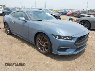 2024 Ford Mustang EcoBoost with VIN 1FA6P8TH1R5108414, listed as a IAAI auction lot 42216812 with Not provided miles and . Bid and sale history available at DreamBid. Image 1.