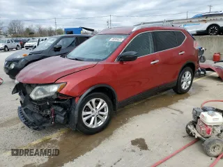 2016 Nissan Rogue SV with VIN KNMAT2MV3GP616273, listed as a Copart auction lot 49285625 with 98,905 mi miles and Salvage Title. Bid and sale history available at DreamBid. Image 1.