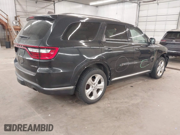 2014 Dodge Durango Limited z VIN 1C4RDJDG2EC532624, wystawiony jako IAAI lot #42271632 z przebiegiem 225 250 mil mil oraz . Historia ofert i sprzedaży dostępna na DreamBid. Obrazek 4.
