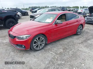 2019 BMW 4 Series 430i with VIN WBA4J1C52KBM16194, listed as a IAAI auction lot 41985890 with 74,788 mi miles and . Bid and sale history available at carsss.com. Image 18.