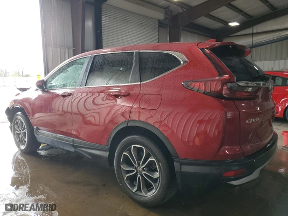 2020 Honda CR-V Hybrid EX-L with VIN 7FART6H88LE015691, listed as a Copart auction lot 53718345 with 37,991 mi miles and Salvage Title. Bid and sale history available at carsss.com. Image 2.