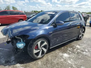 2018 Volkswagen GTI S z VIN 3VW547AU2JM283338, wystawiony jako Copart lot #53476845 z przebiegiem 67 289 mil mil oraz Szkoda całkowita • Salvage title. Historia ofert i sprzedaży dostępna na DreamBid. Obrazek 1.