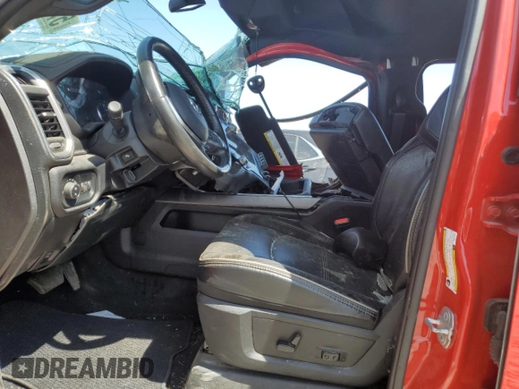 2022 Ram 2500 Laramie with VIN 3C6UR5FL5NG212540, listed as a Copart auction lot 57139885 with Not provided miles and Salvage title. Bid and sale history available at DreamBid. Image 7.