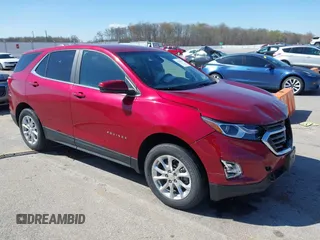 2021 Chevrolet Equinox LT z VIN 2GNAXUEV2M6108703, wystawiony jako IAAI lot #41965639 z przebiegiem 122 160 mil mil oraz . Historia ofert i sprzedaży dostępna na DreamBid. Obrazek 1.
