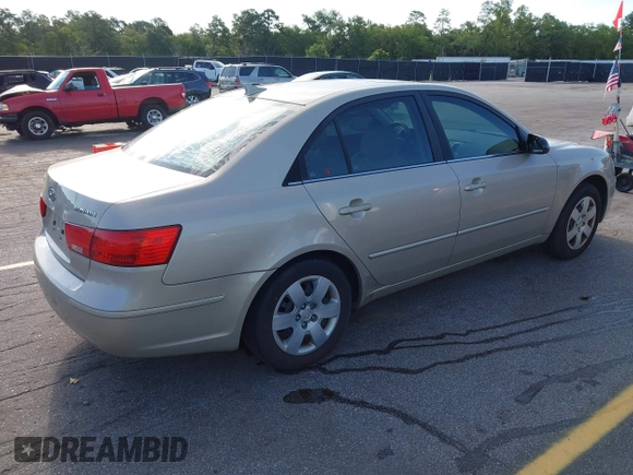 2009 Hyundai Sonata GLS with VIN 5NPET46C19H441111, listed as a IAAI auction lot 42313394 with 154,810 mi miles and . Bid and sale history available at DreamBid. Image 4.