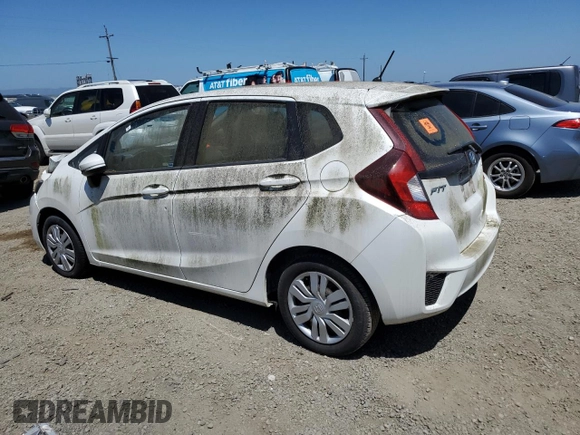 2016 Honda Fit LX z VIN JHMGK5H59GX027526, wystawiony jako Copart lot #57831785 z przebiegiem Nie podano mil oraz Szkoda całkowita • Salvage title. Historia ofert i sprzedaży dostępna na DreamBid. Obrazek 2.