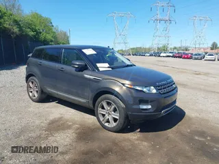 2013 Land Rover Range Rover Evoque Pure Plus with VIN SALVP2BG9DH720419, listed as a IAAI auction lot 42141006 with 83,553 mi miles. Bid and sale history available at carsss.com. Image 1.
