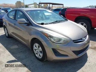 2016 Hyundai Elantra SE with VIN 5NPDH4AE8GH676401, listed as a IAAI auction lot 42596697 with 168,516 mi miles and . Bid and sale history available at DreamBid. Image 1.