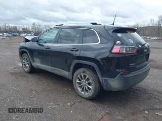 2019 Jeep Cherokee Latitude Plus with VIN 1C4PJMLB1KD237138, listed as a IAAI auction lot 41956339 with 81,180 mi miles. Bid and sale history available at carsss.com. Image 3.